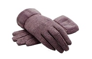 The Orient Bee Women s Unique Cashmere Gloves Mittens for Spring and Autumn (One Size， 10 fushsia)