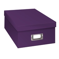 Pioneer B-1 Photo/Video Storage Box - Holds over 1,100 Photos up to 4x6" or 10 VHS Videos, Solid Col