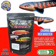 CHANNA RED BOOSTER | setara pelet premium pelet ikan channa maru red sentarum red barito red sampit