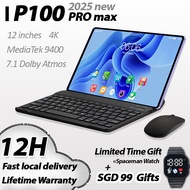 P100 PRO MAX Tablet SIM Phone Card 2025 Early Pre-Order Latest [2TB ROM 24GB RAM] 5G Smart Tablet An