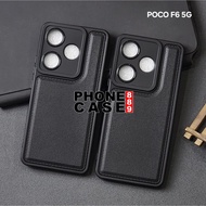 POCO F6 5G CASE LEATHER PRO BLACK CASE BLACK POCO F6 5G