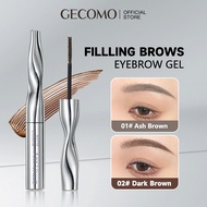 GECOMO Brow Gel Eyebrow Tint Lasting Waterproof Sculpt Lift Eyebrow Styling Gel Shaped Makeup