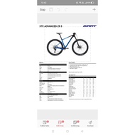 Mtb Giant xtc advance 3 saiz s