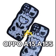 CASE OPPO A15 A15S GELOMBANG MAWAR SOFTCASE OPPO A15 A15S
