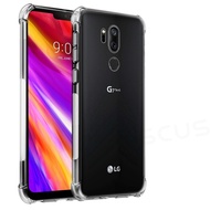 LG Q6 Plus Q8 Q9 V20 V30 Aristo 2 X Screen V40 X Power 3 Case Soft Silicone Shockproof Transparent Cover