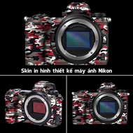 Skin Stickers for Nikon Cameras Z5,Z6/Z7,Z6II/Z7II,Zf,Zfc,D610,D700,D750,D850,D7200,D810,D800E,D5/4S