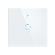 【Qiug Mall】-1 2 3 4 Gang 2 3 Way WiFi 433mhz Smart Wireless Touch Wall Light with Switch Button 220V