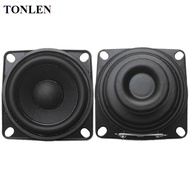 TONLEN 2PCS 2 inch Full Range Speaker 8 ohm 10 W DIY HIFI speakers wireless bluetooth speaker rubber