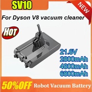 6800mAh for Dyson SV10 21.6V Battery for Dyson V8 Battery for Dyson V8 Absolute Fluffy/Animal Li-ion