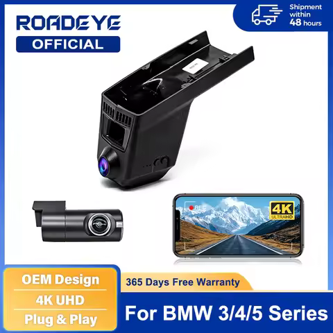 4K 2160P Dash Cam For BMW 3/4/5 Series X3 X5 335i 320i 320d 330d 420d 535i F25 F30 F31 F36 M4 F83,Ca