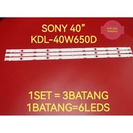 SONY KDL-40W650D KDL40W650D SONY 40" LED TV BACKLIGHT