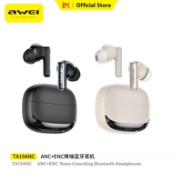 Awei Tai nghe 6.0 bluetooth ANC-Thời lượng pin 25dB khử tiếng ồn 20h tai nghe gắn tai không dây Tai 