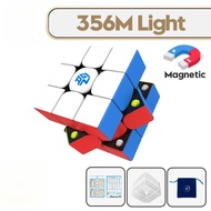 ลูกบาศก์แม่เหล็ก GAN 356M 3x3x3 Magnetic Magic GES+ ปรับแต่งได้ ของแท้ ถอดประกอบได้ Rubik Cube RS3M
