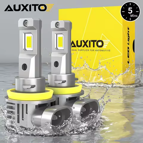 AUXITO H11 LED Headlight AUXITO H8 H11 LED Headlight Bulbs 9005 HB3 H9 H16JP LED 50W 16000LM 12V for