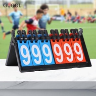GUOOL Table Top Scoreboard Scorekeeper Tennis Games Pingpong Score Cards Scoreboard for Badminton Sp