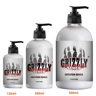 GRIZZLY Lubricant Semen Water Soluble Based Lube 120ml 280ml 500ml Big Volume Portion grease minyak 