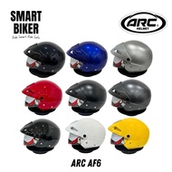 ARC AF6 Helmet Half Steng Motorcycle SIRIM Approved JPJ Lulus