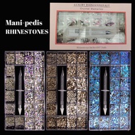 21 Colorful Dot Diamonds Nail Diamonds Manicure Glass Diamonds Decorative Crayon Jewelry Grid Acryli