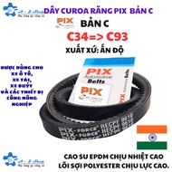 PIX belt version C from C34 to C93, GENUINE IMPORTED PRODUCTS origin: INDIA