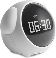 LAB3 Cloud Emoji Alarm Clock Cute Expression Voice Control Night Light Multifunctional Alarm Clock C