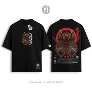 Japanese Samurai by NEWGEN Clothing | DBTK Pro Club Oversize T-Shirt | HGHMNDS Streetwear Shirt