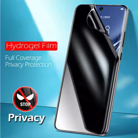 Privacy Hydrogel Film For Samsung J5 2017 S10 A90 A9 2018 S20 Plus A7 2017 S6 Edge J7 Prime J7 Pro A