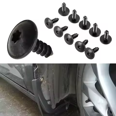 30/50/60/100PCS Screw Mudguard Pad Self Tapping T20 Torx Screw N90974701 For Volkswagen B5 Audi Q5 C
