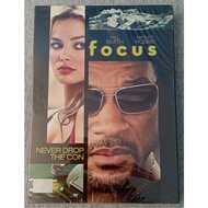 DVD Genuine Disc New/Focus (2015)-The Game The Charm Of The People Above The Clouds/Will Smith