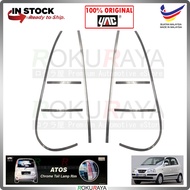 [SILVER] Hyundai Inokom Atos Prima YAC ABS Plastic Rear Tail Lamp Garnish Moulding Cover Car Accessories Parts