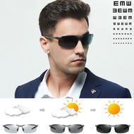 【LZ】❒✿  Myopia Photochromic Sunglasses Diopter Polarized Driving Goggle Men Chameleon Change Color transition Prescription Sun Glasses