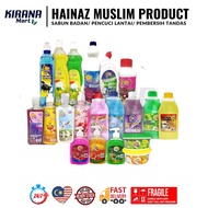 🔥Ready Stock - Hainaz Brand (Muslim Product) | Pencuci Lantai/ Sabun Basuh Pinggan/ Sabun Mandi/ Sab