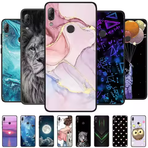 Case For Lenovo K5 Play Cover K5Pro Black Cute Soft Silicone Phone Back Fundas For Lenovo K5 Pro Cas