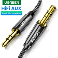 Ugreen Aux Cable Jack 3.5mm Audio Cable for 3.5 mm Male Cable Aux for Computer Headphone Xiaomi Lapt
