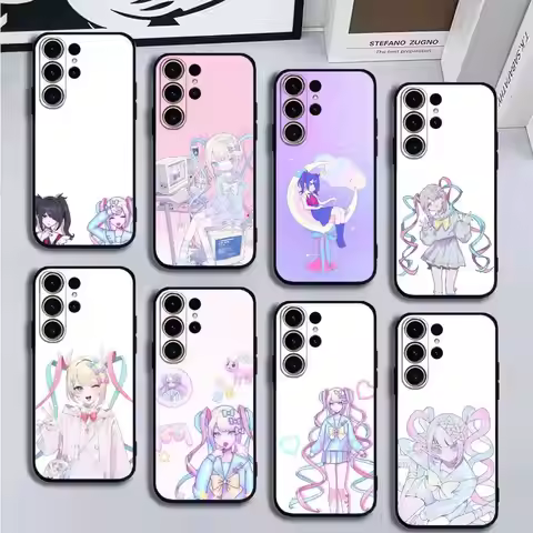 Needy Girl Streamer O-Overload kangel Phone Case For SamsungS25,24,21,22,23,30,Ultra,20,Plus,Fe,Lite