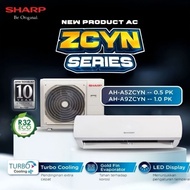 SHARP AC 1 PK Standard 765W Split R32 AH-A9ZCYN 09ZCYN 9ZCYN 1PK