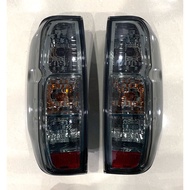 ❤ส่งด่วน❤  DEPO ไฟท้าย ไฟท้ายแต่ง NISSAN NAVARA D40 นาวาร่า 2007 2008 2009 2010 2011 2012 2013 Smoke