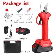 Gunting Dahan Listrik Gunting Taman Elektrik Garden Cordless Pruning Shear Scissors Pemangkas Dahan 