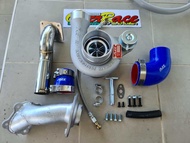 ชุดคิทเทอร์โบ F55 Flex Boost ใบหน้า 48 ใบหลัง 48 โข่งหลังวีโก้ ใส่รถวีโก้ได้ทุกรุ่น พร้อมชุดแปลงตรงร