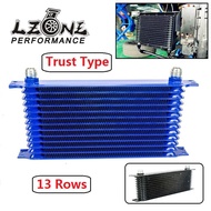 LZONE - Universal 13ROWS An-10An Universal Engine Transmission Oil Cooler Trust Type 13 rows Oil Coo