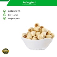 White Lotus Seed (Dried) Biji Teratai Kering Makhana Bai Lian Zi 125g (Premium)