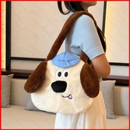 GG3 2026 Cute Plush Shoulder Bag Lightweight Spacious Commuter Tote Bag GG3