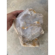 Original rough white quartz stone for home decoration, high energy purification 17cm, weight 5kg (16