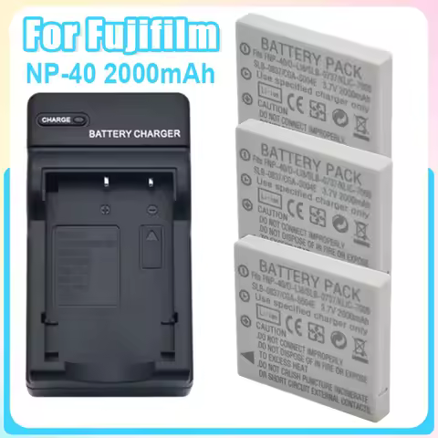 NP-40 FNP40 FNP-40 2000mah battery For Fuji np40 For Fujifilm F460 F470 F480 F601 F610 F710 F810 Z1 