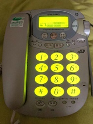 Sharp 聲寶室內無缐子母錄音電話（CJ-M8)