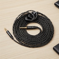 KBEAR ST24 Plus 2m IEM Cable 5N OCC Silver Plated HiFi Earphone Pro Kit Kabel IEM KBEAR ST24 Plus 2m