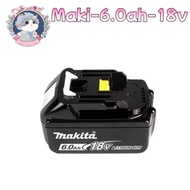 Original Makita battery 18V 9.0Ah rechargeable battery power tool BL1830 BL1840、BL1850、BL1860B、 Maki