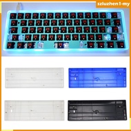 [SzluzhenfcMY] 60% Compact Durable Plastic Mechanical Keyboard Case Component Compatible with GH60 P