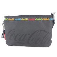 二手 Kipling coca-cola Creativity聯名LOGO輕斜背小包 010100001722 再生工場