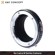 K&F Concept Lens Mount Adapter for M42 Pentax K Olympus OM Contax Yashica C/Y Lens to Leica M Mount 