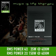 GERMANY RADICAL AUDIO 100% Original RA-4615HRS HI RES DSP 15 Bands EQ 6 Preset Setting Power Amplifi